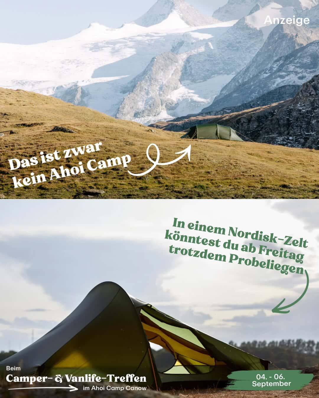 Instagram-Beitrag von Ahoi-Camp Fehmarn