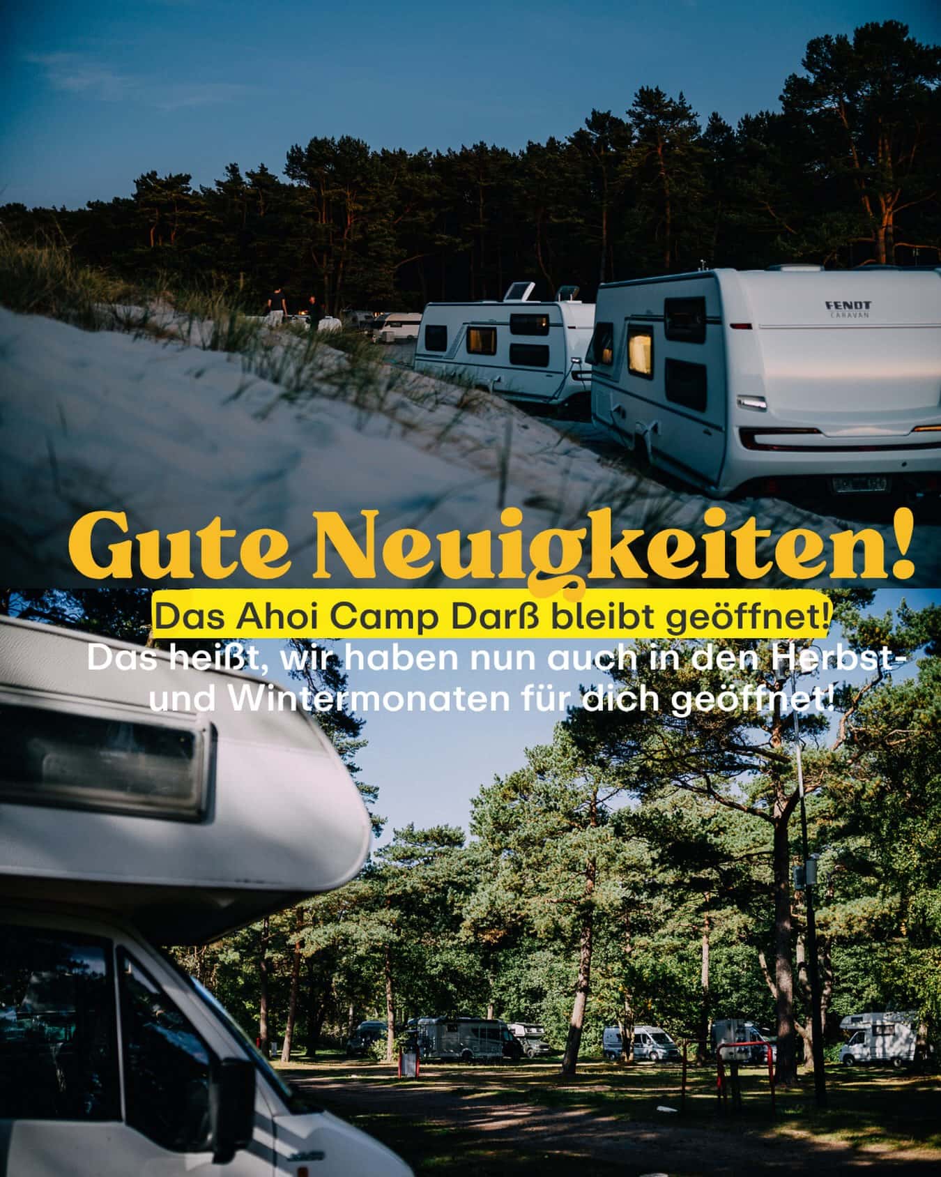 Instagram-Beitrag von Ahoi-Camp Fehmarn