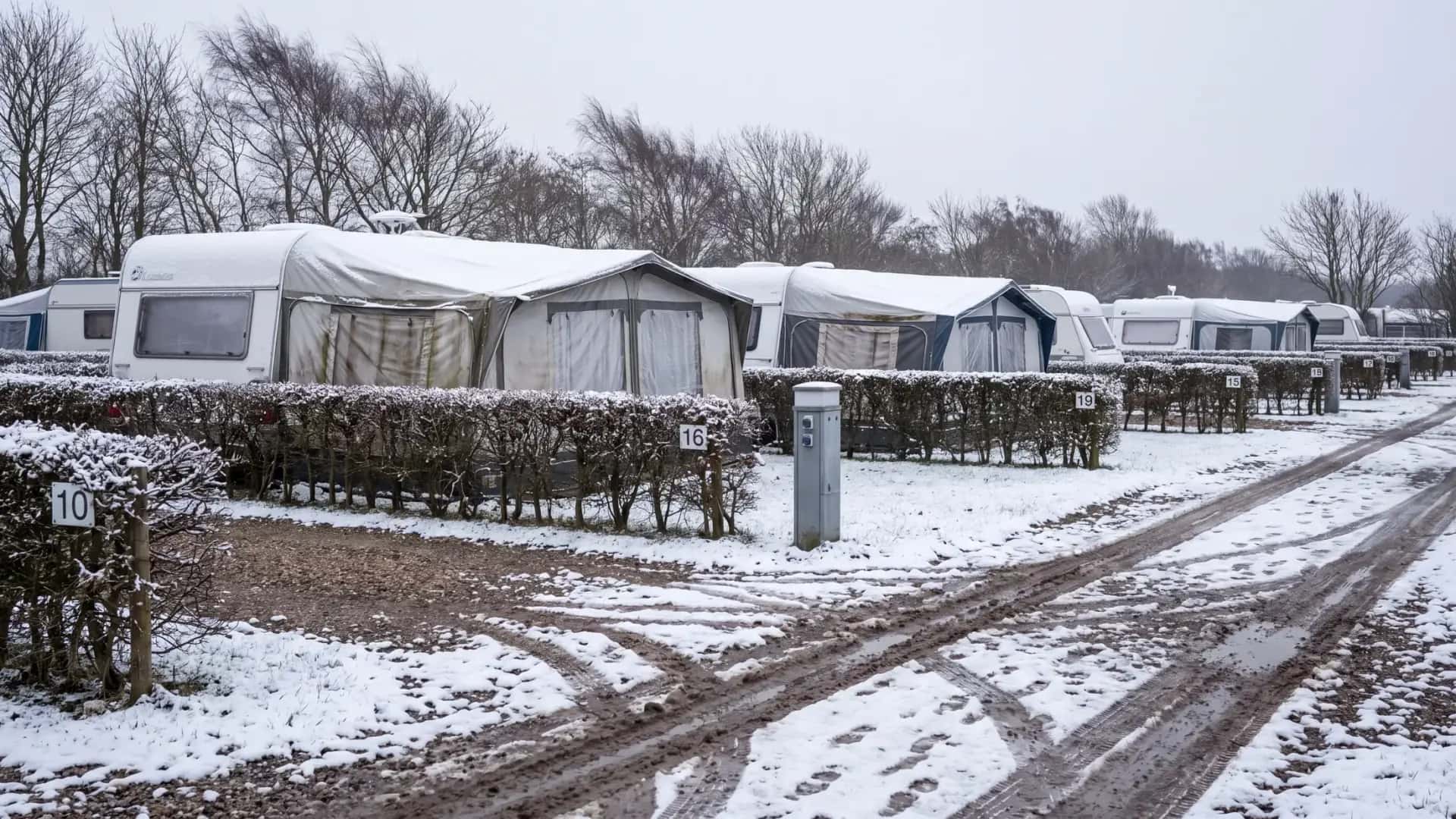 Wintercamping an der Ostsee