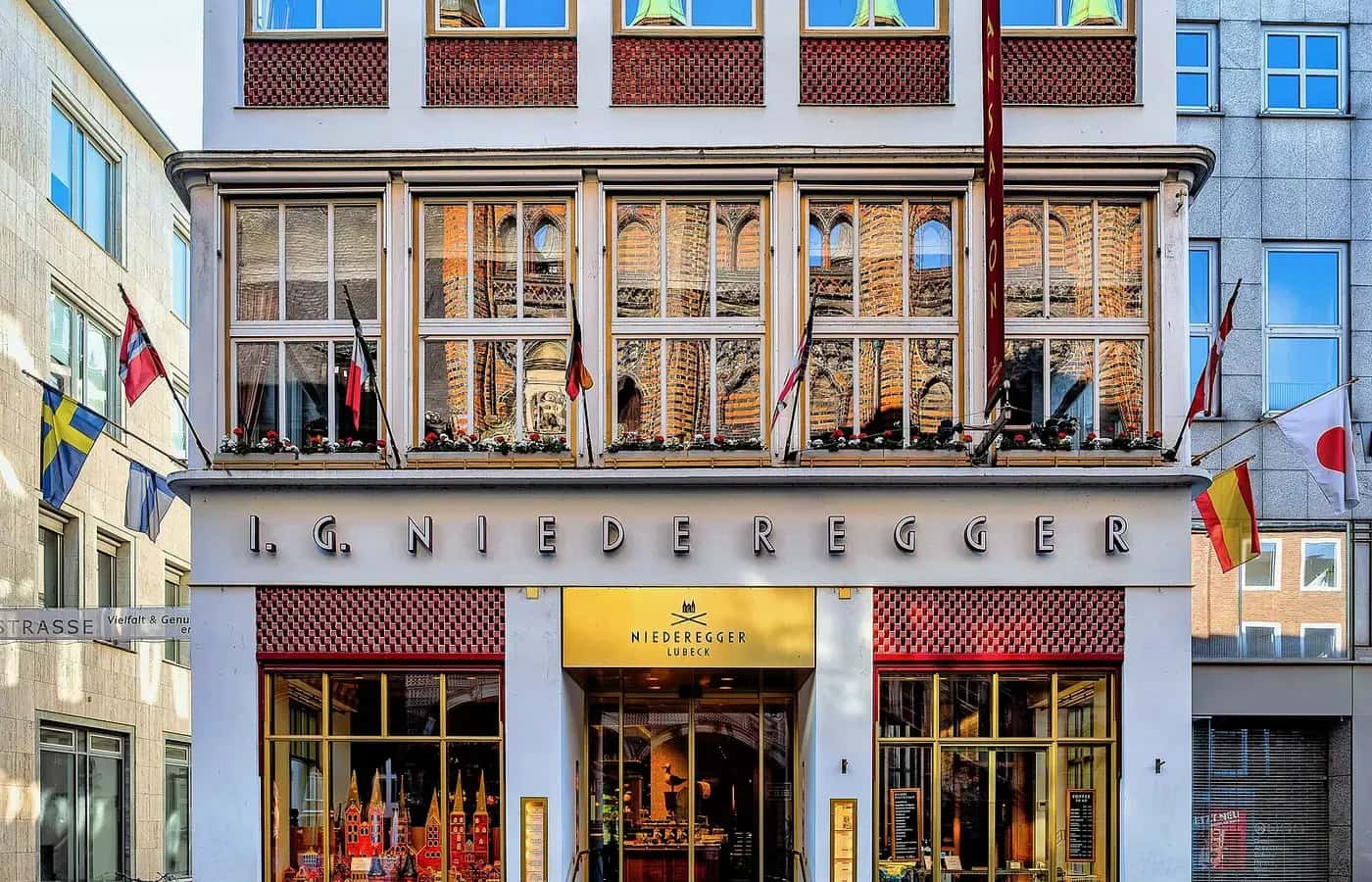 Café & Marzipan-Museum Niederegger, Hansestadt Lübeck